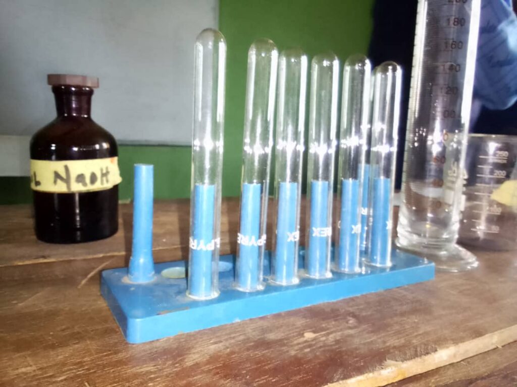 Chemistry Practical Equipment Available